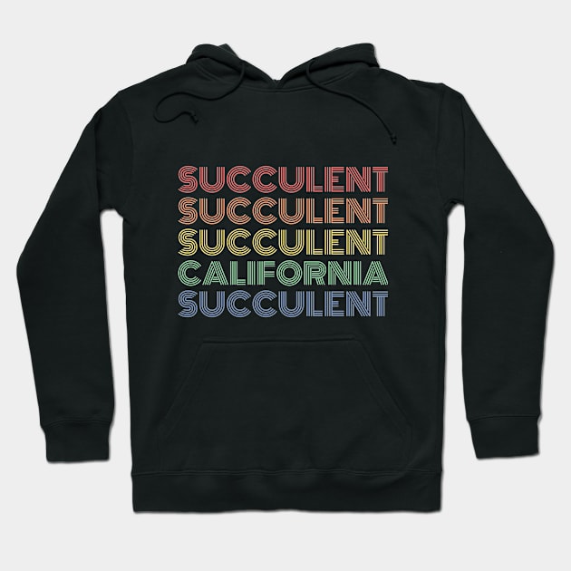 Succulent Hoodie by Succulent Circle